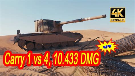 Fv4005 Quickybaby Carry 1 Vs 4 Wot Replays 4k Hd Youtube