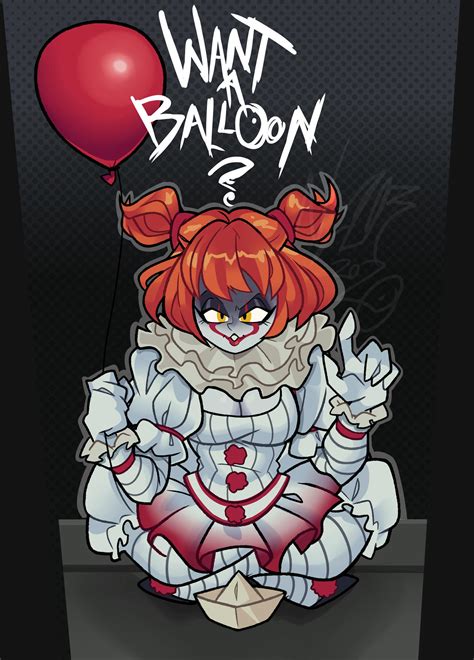 Lady Pennywise By Nyl0s On Deviantart