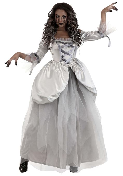 18th Century Ghost Costume For Women Gown Costume