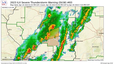 Bob Waszak On Twitter Ilx Issues Severe Thunderstorm Warning Wind