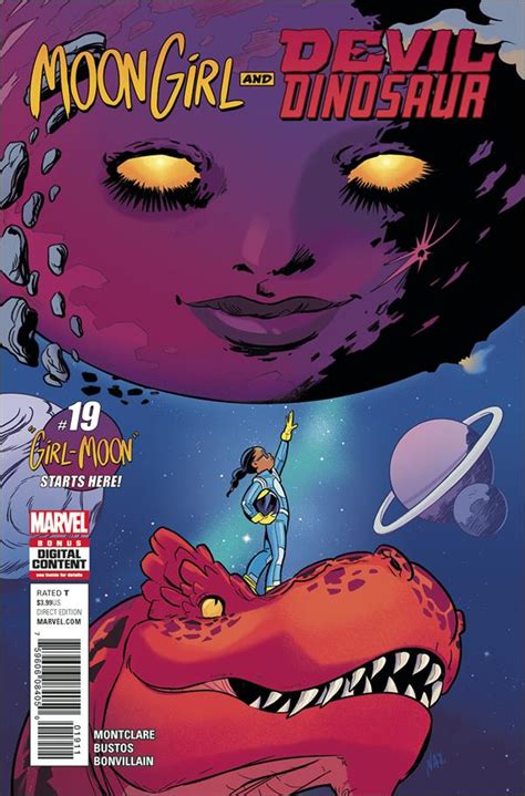 Moon Girl And Devil Dinosaur 19 A Jul 2017 Comic Book By Marvel