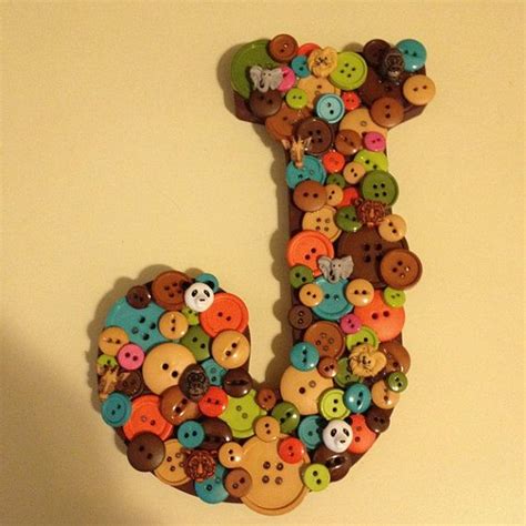 Custom Wooden Button Letters Etsy In 2021 Crafts Crafty Button