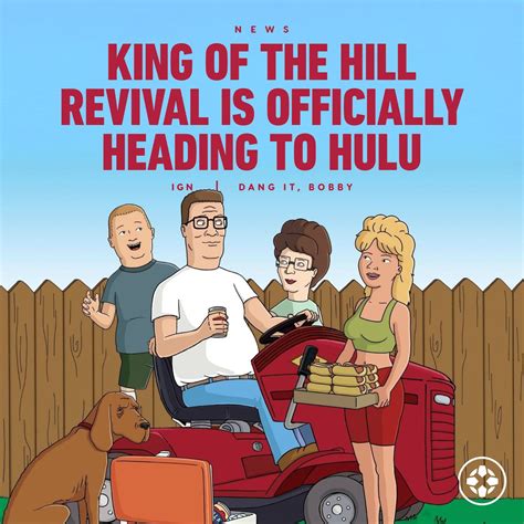 Marcus Peeples On Twitter Rt Ign Hulus New King Of The Hill