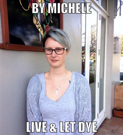 Grey Short Hair With Black Roots By Live And Let Dye Hair Auckland Short Hair Styles Dyed Hair