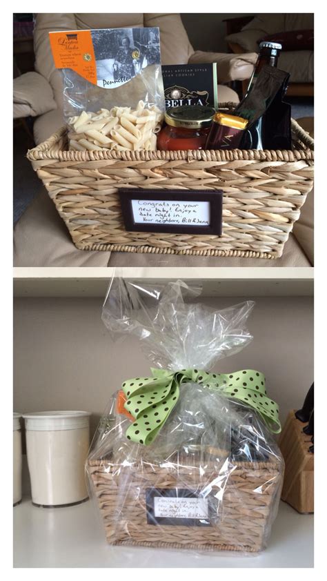 Maybe you would like to learn more about one of these? Homemade "date night in" gift basket for new parents. Shop ...