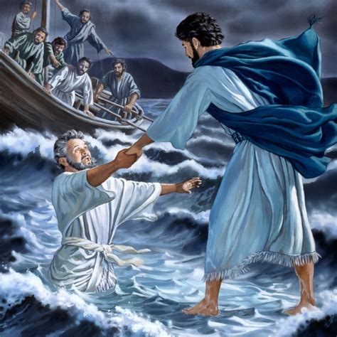 Jesús Camina Sobre El Agua La Vida De Jesús