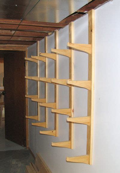 There's a spot in particular that just fit the bill for being an area for lumber storage, so i set out to design the best solution for my lumber rack to fit the space. Woodwork Lumber Storage Rack Plans PDF Plans