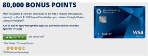 While you generally won't know your exact credit limit until after you apply, these cards could offer high limits to qualified cardholders. Chase Sapphire Preferred Referral Links Now Showing 80,000 Point Offer - Doctor Of Credit