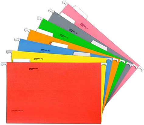 A4 Suspension File With Tabs And Inserts Hanging Document Filing