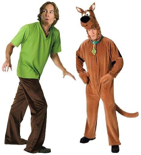 Shaggy And Scooby Doo Costumes Shaggy Costume Duo Halloween Costumes Couples Fancy Dress