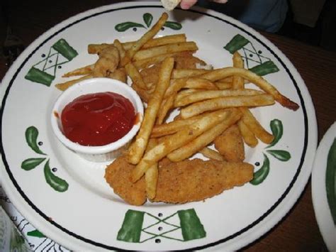 Kids Menu Chicken Fingers And Fries Picture Of Olive Garden Bangor