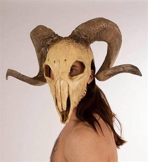 Ram Skull Mask In Lxl In 2020 Ram Skull Skull Mask Helmet Drawing