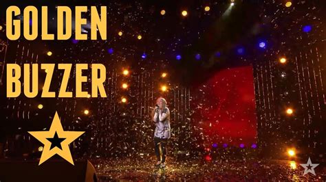 Golden Buzzer 12 Year Old Girl Shocked The Audience Youtube