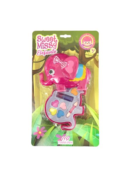 Maquiagem Infantil Sweet Missy Elefante Maria Pink Mp10018 Bem