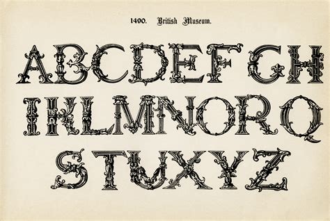 Free Printable Fancy Alphabet Letters Free Templates Printable