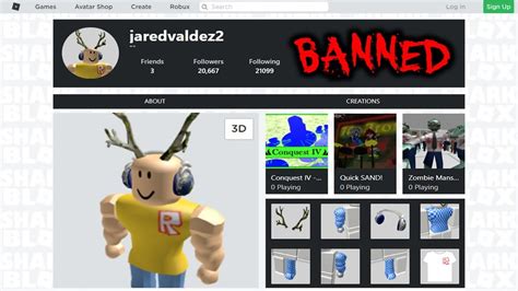 How To View Banned Players Roblox Accounts Youtube