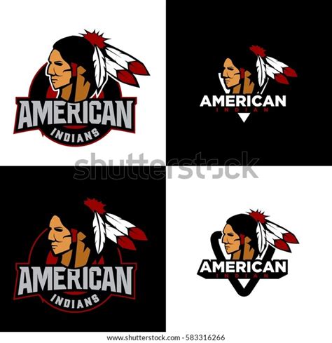 Indian Logo Vector Stock Vector Royalty Free 583316266 Shutterstock