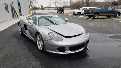 This Wrecked Carrera Gt Is The Cheapest Way Into Porsches Coolest Car