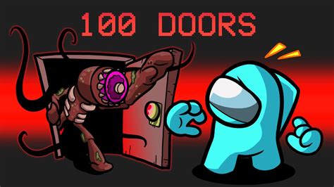 100 Doors in Among Us - YouTube