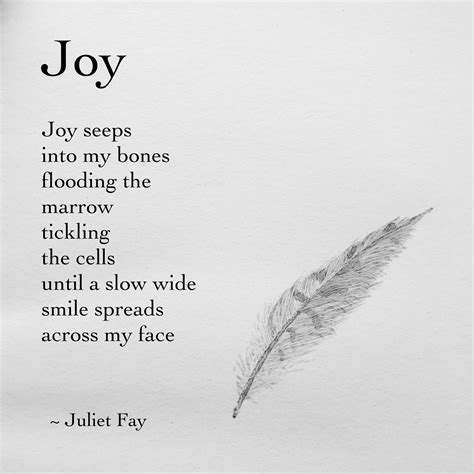 Joy A Poem An Reflection Juliet Fay
