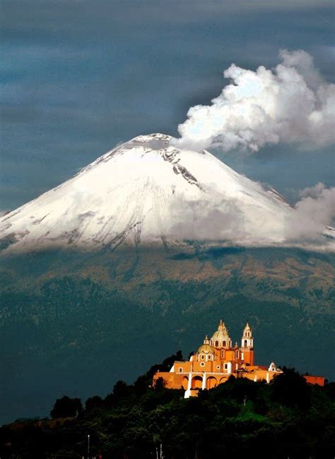 Popocatépetl Volcano Puebla Mexico Nature Pinterest Volcano
