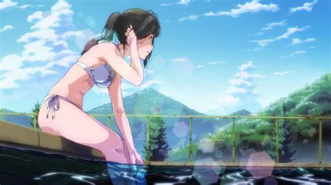 Wallpaper Anime Girls Bikini Hyouka Chitanda Eru Leisure 1920x1080 Kunai 349513 Hd