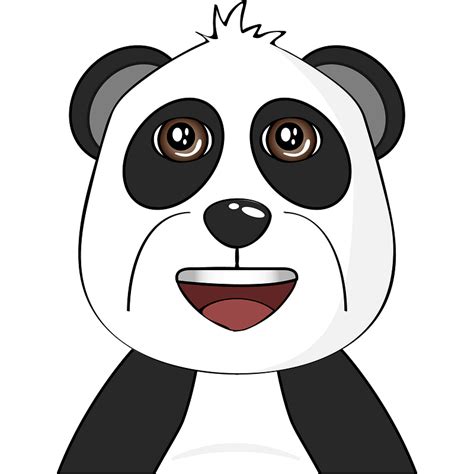 Happy Panda Clipart Free Download Transparent Png Creazilla