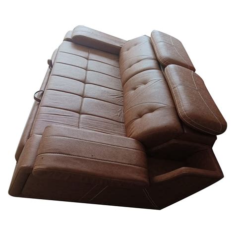2 Seater Brown Foam Sofa Cum Bed Wooden Rs 23000 Sumeet Enterprises