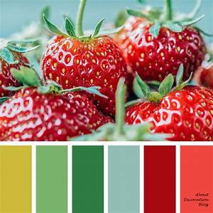 Colors Of Strawberries Aboutdecorationblog Summer Color