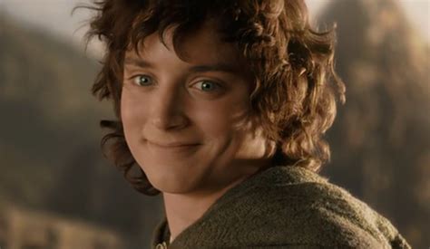 Elijah Wood As Frodo Baggins Yüzüklerin Efendisi Yüzük