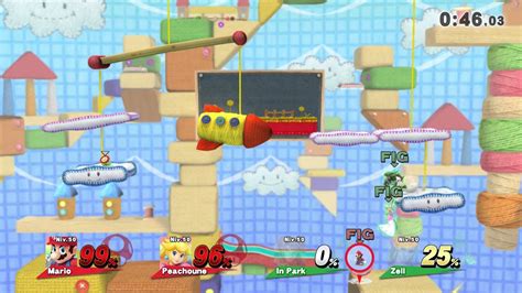 Super Smash Bros Wii U Mario And Peach Vs Link And Zelda