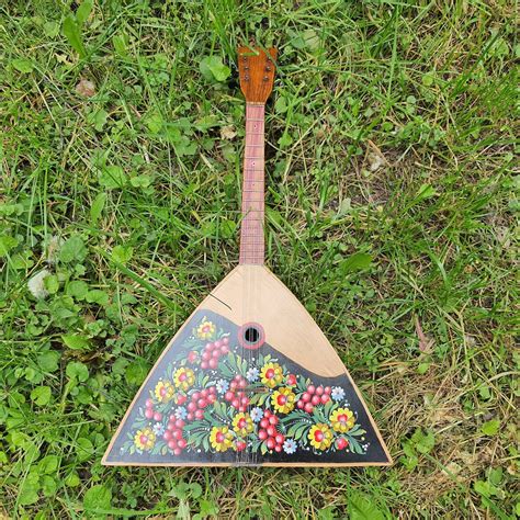 Balalaika Musical Instrument Of The Ussr Russian Vintage Etsy