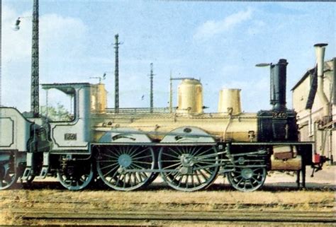 One Of The First French Engine Locomotive Forquenot Type 121 About