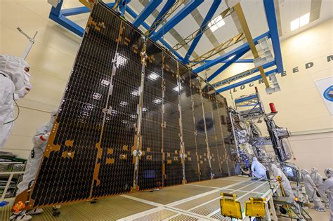 Noaa S Goes U Satellite Completes Solar Array Deployment Test