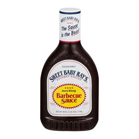 3 Pack Sweet Baby Rays Barbecue Sauce 40 Oz