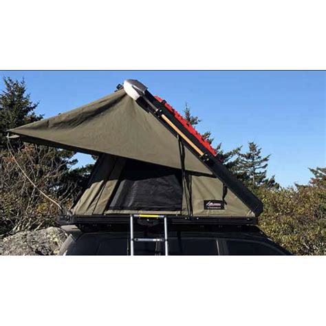 the bush company ax27™ clamshell rooftop tent