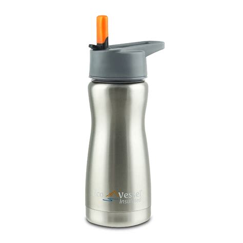 Frost Kids 13oz Stainless Steel Insulated Water Bottle With Straw Top
