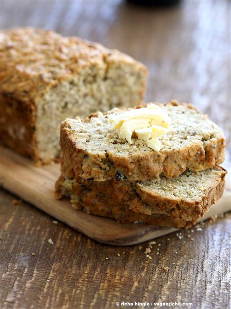 The best gluten free bread ever! Vegan Gluten free Zucchini Bread Recipe - Vegan Richa