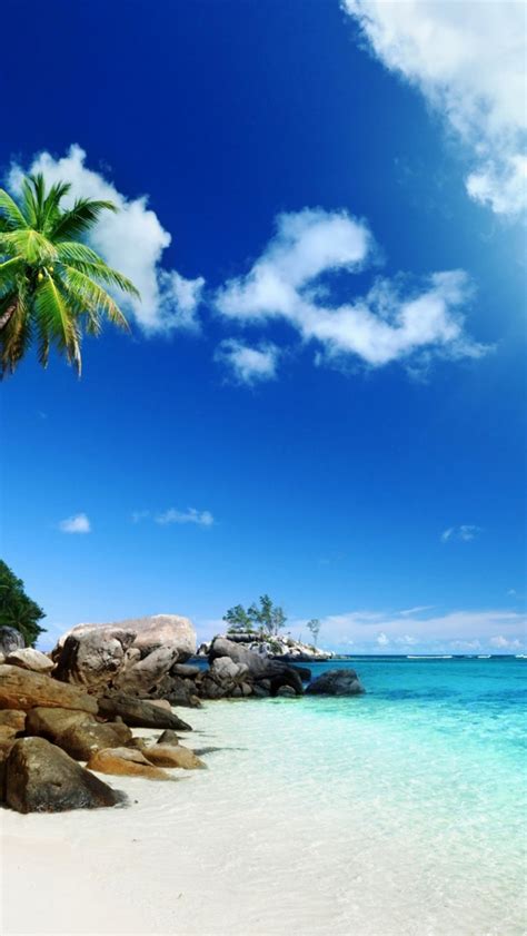 Free Download Nature Tropical Island Clouds Wallpapers Hd