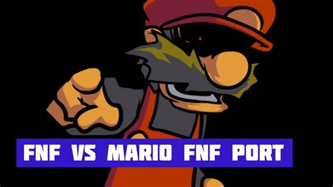 Fnf Vs Mario Fnf Port Youtube