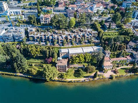 Herzog And De Meuron Builds Eight Villas On The Inclined Banks Of Lake Lugano