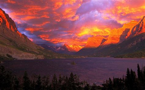 Glacier National Park Hd Wallpapers Wallpaper Cave