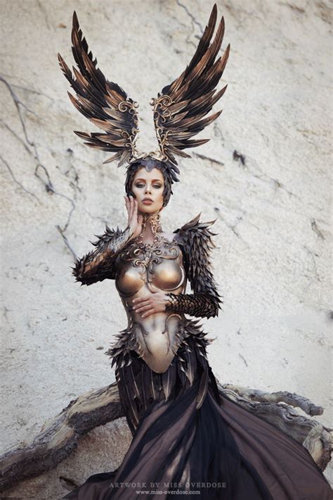 Valkyrie By Ophelia Overdose On Deviantart Lady Like Viking Power Model Tattoo Dragons
