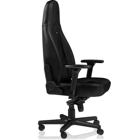 Buy noblechairs ICON Real Leather Gaming Chair Black [NBL ...