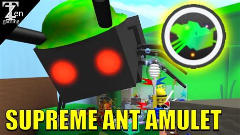 Supreme Ant Amulet Bee Swarm Simulator Roblox Ep42 Youtube