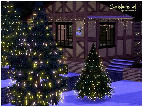 The Sims Resource Christmas Set