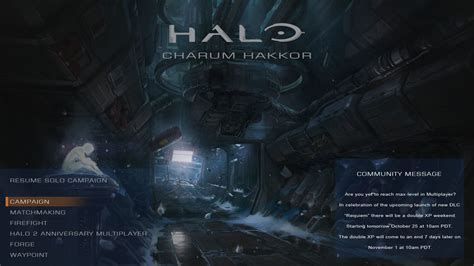 Halo Charum Hakkor Main Menu By Jonyxer On Deviantart