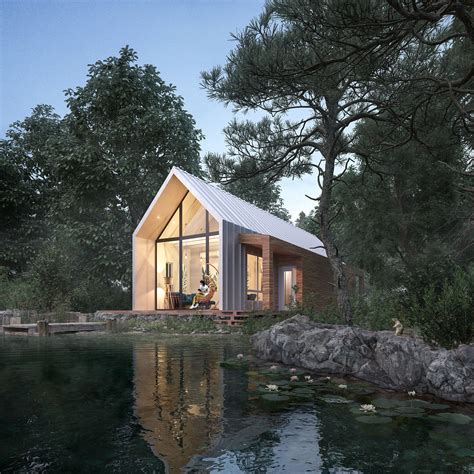 Lake House Ronen Bekerman 3d Architectural Visualization