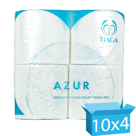 2ply White Bliss Double Quilted Luxury Toilet Rolls 200 Sheet