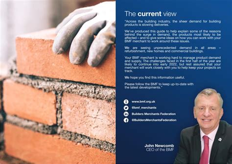 Builders Merchants Federation The Demand For Building Materials